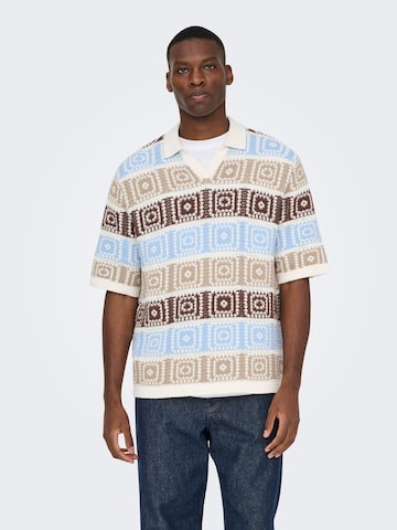 Only & Sons Sweater 'ONSBART' in Mixed colours: front