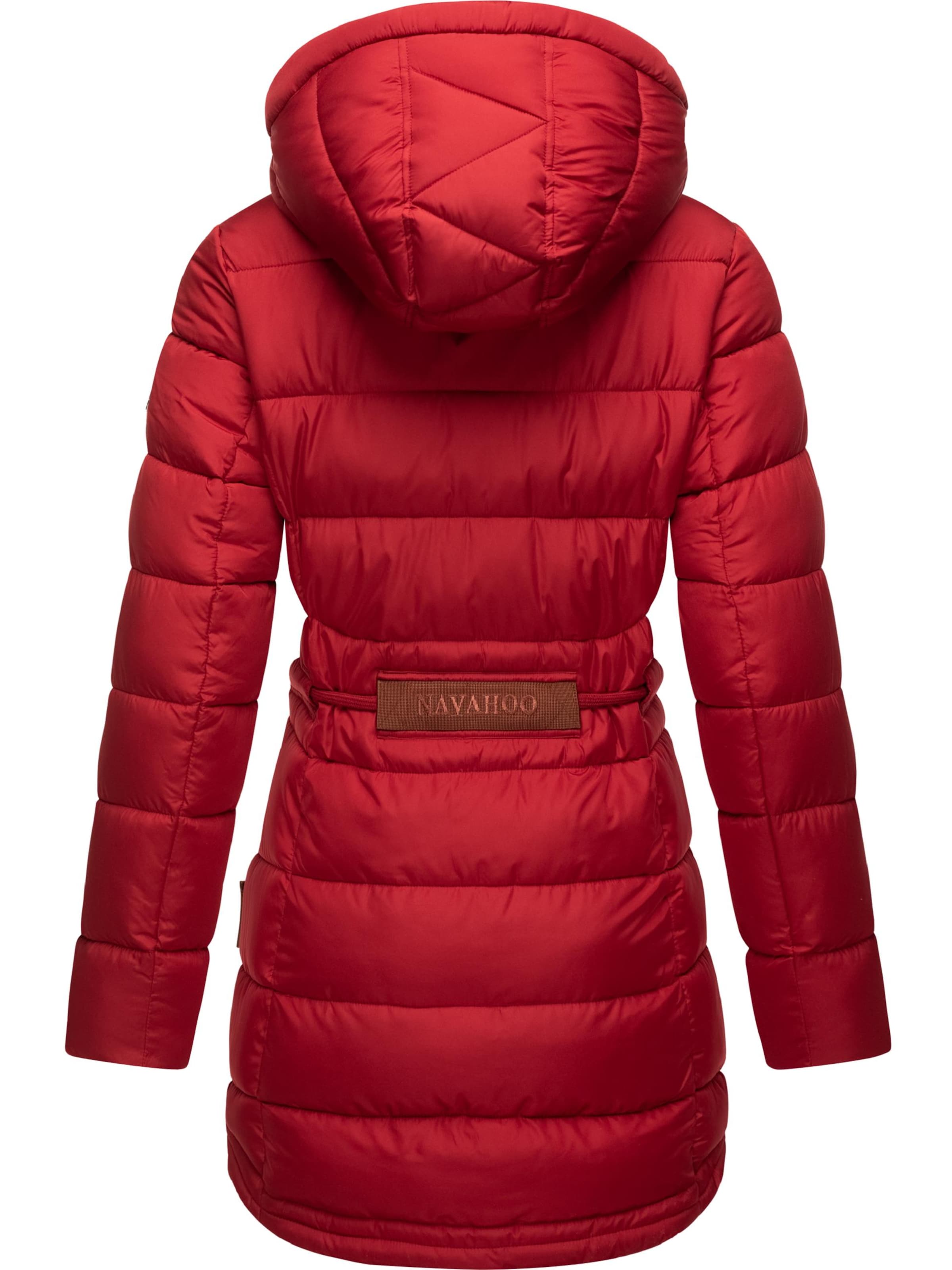 NAVAHOO Χειμερινό παλτό 'Daliee' σε κόκκινο