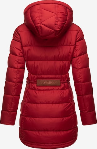 NAVAHOO Płaszcz zimowy 'Daliee' w kolorze czerwony