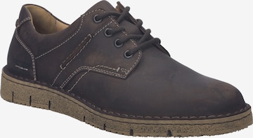 JOSEF SEIBEL Lace-Up Shoes in Brown: front