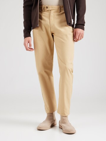 Effilé Pantalon chino GANT en beige : devant