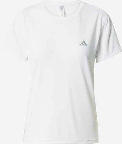 ADIDAS PERFORMANCE T-shirt fonctionnel 'X-City' en gris / blanc, Vue avec produit