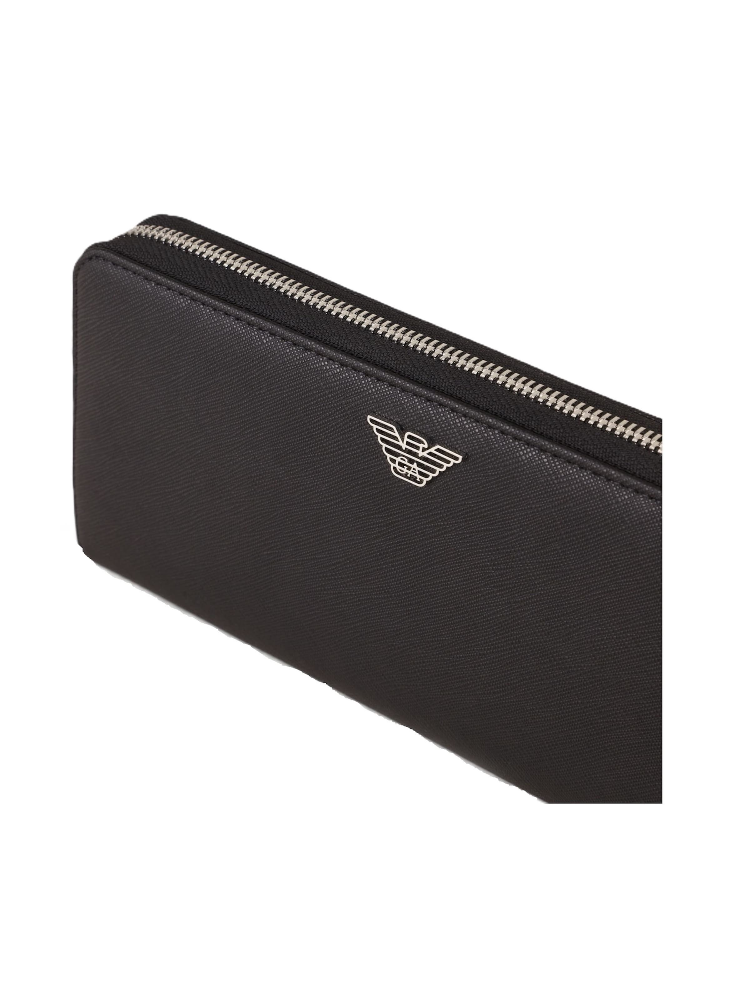 Portamonete 'Y4R169 Y138E' di Emporio Armani in nero