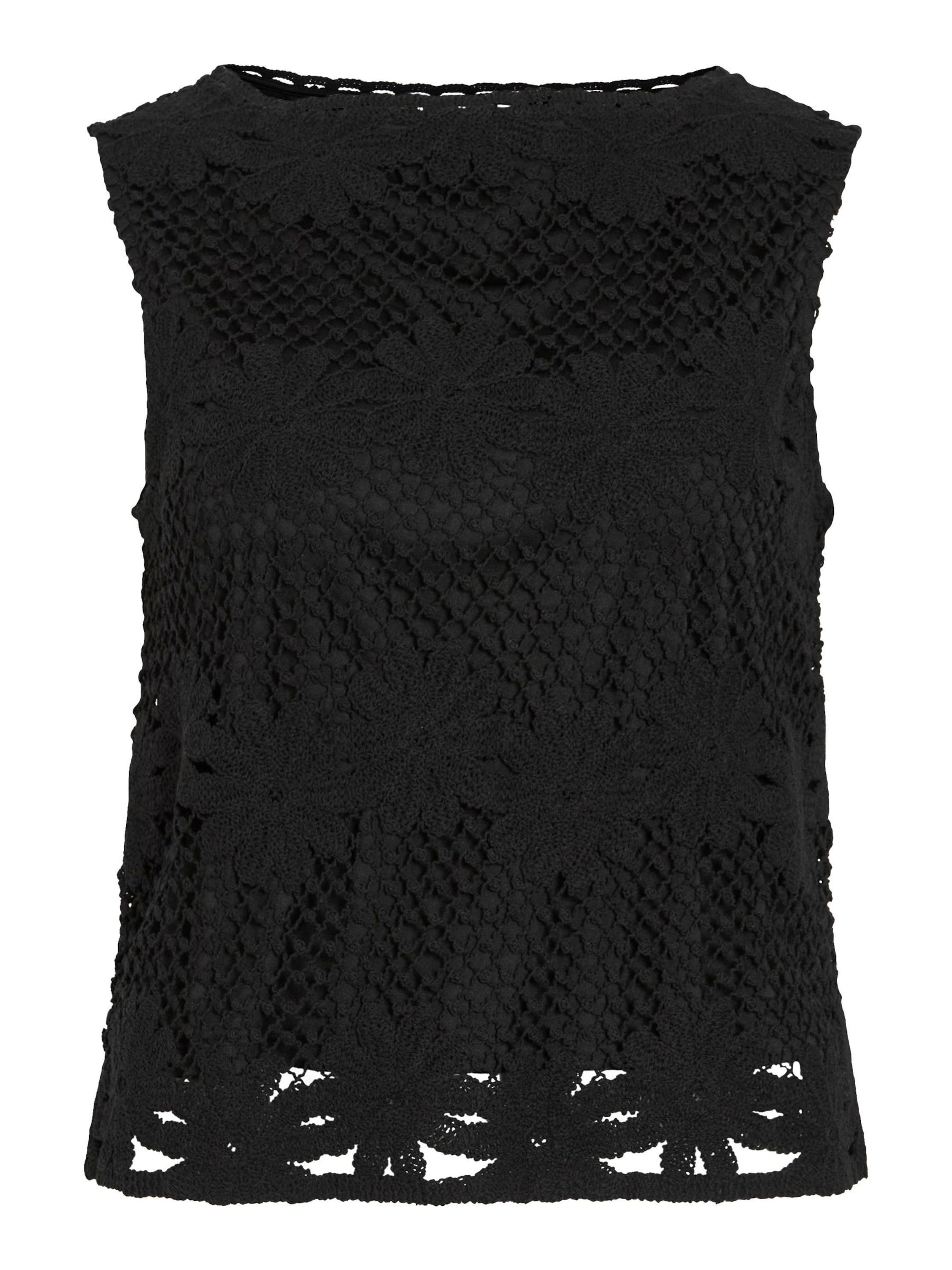 VILA Overdel 'VICanisa' i sort: forside