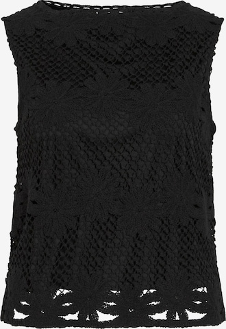 VILA Top 'VICanisa' in Black: front
