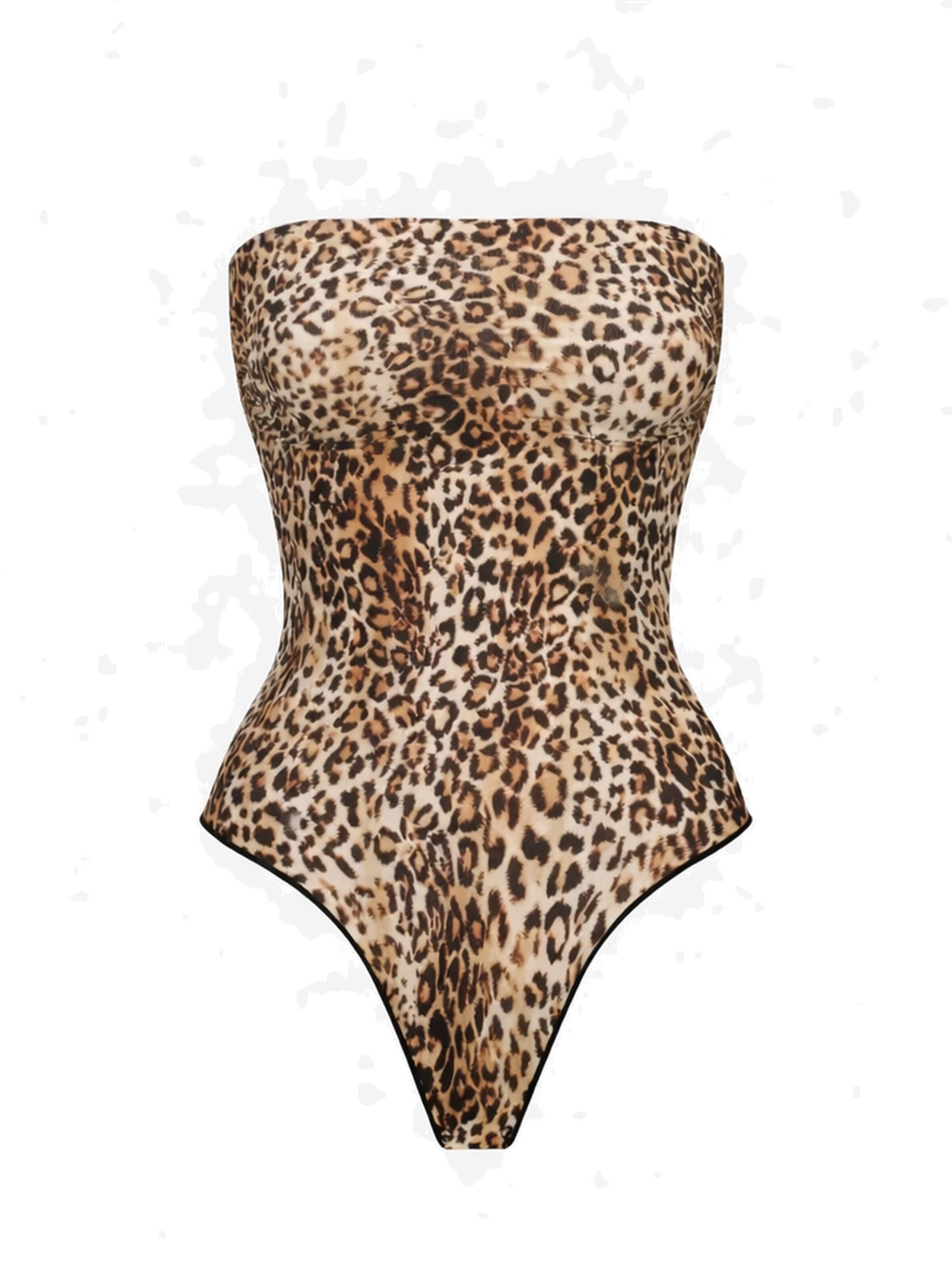 cfab (formerly creamy fabrics) Shapingbody 'Trägerloser Bodysuit Sculpting Shapewear mit String' i blandade färger