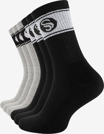 Stark Soul - Meias de desporto em cinzento: frente