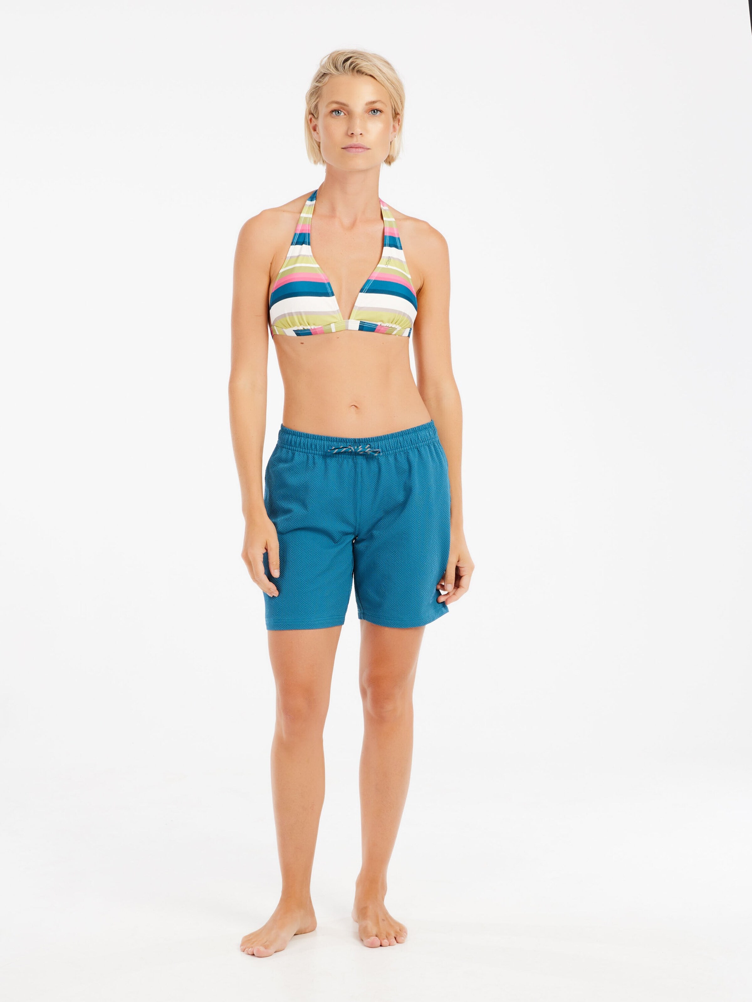 PROTEST Swimming Trunks 'PRTAgaat 25' in Blue: front