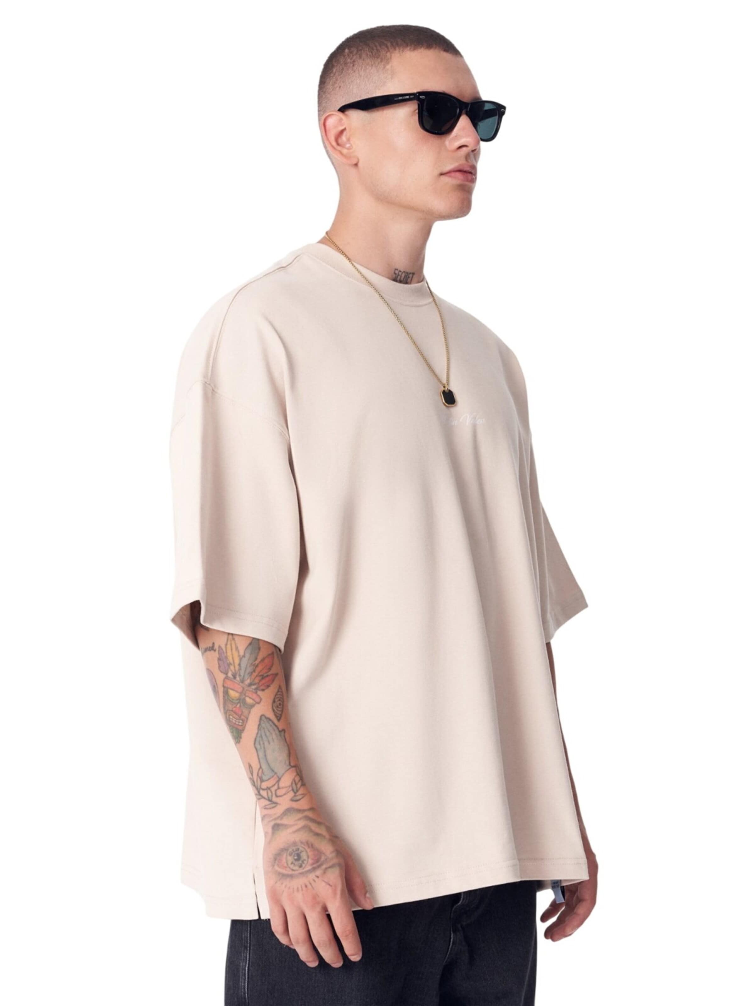 MARTIN VALEN Shirt in Beige