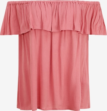 ICHI Blouse 'IHMARRAKECH SO SS' in Roze: voorkant