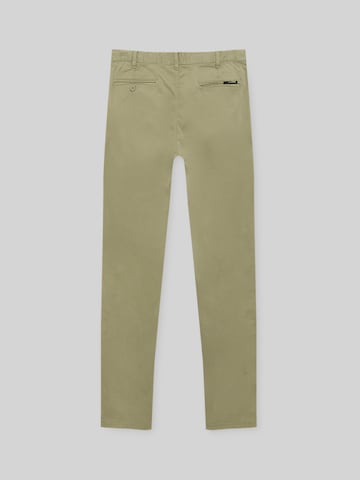 Regular Pantaloni de la Pull&Bear pe verde