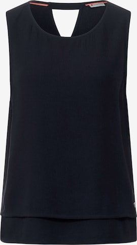 STREET ONE Blouse in Blauw: voorkant