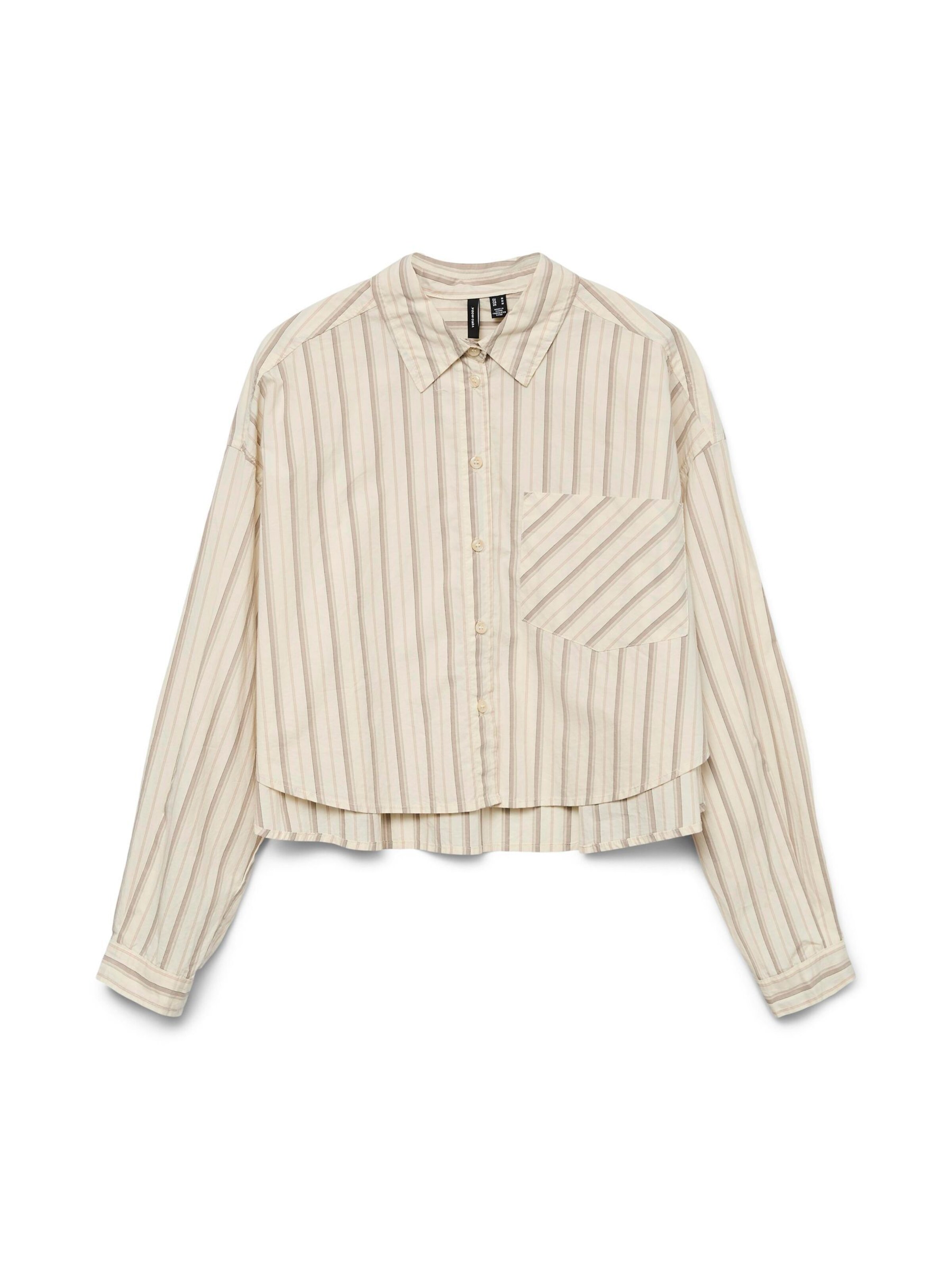 VERO MODA Blouse 'Sia' in Wit: voorkant