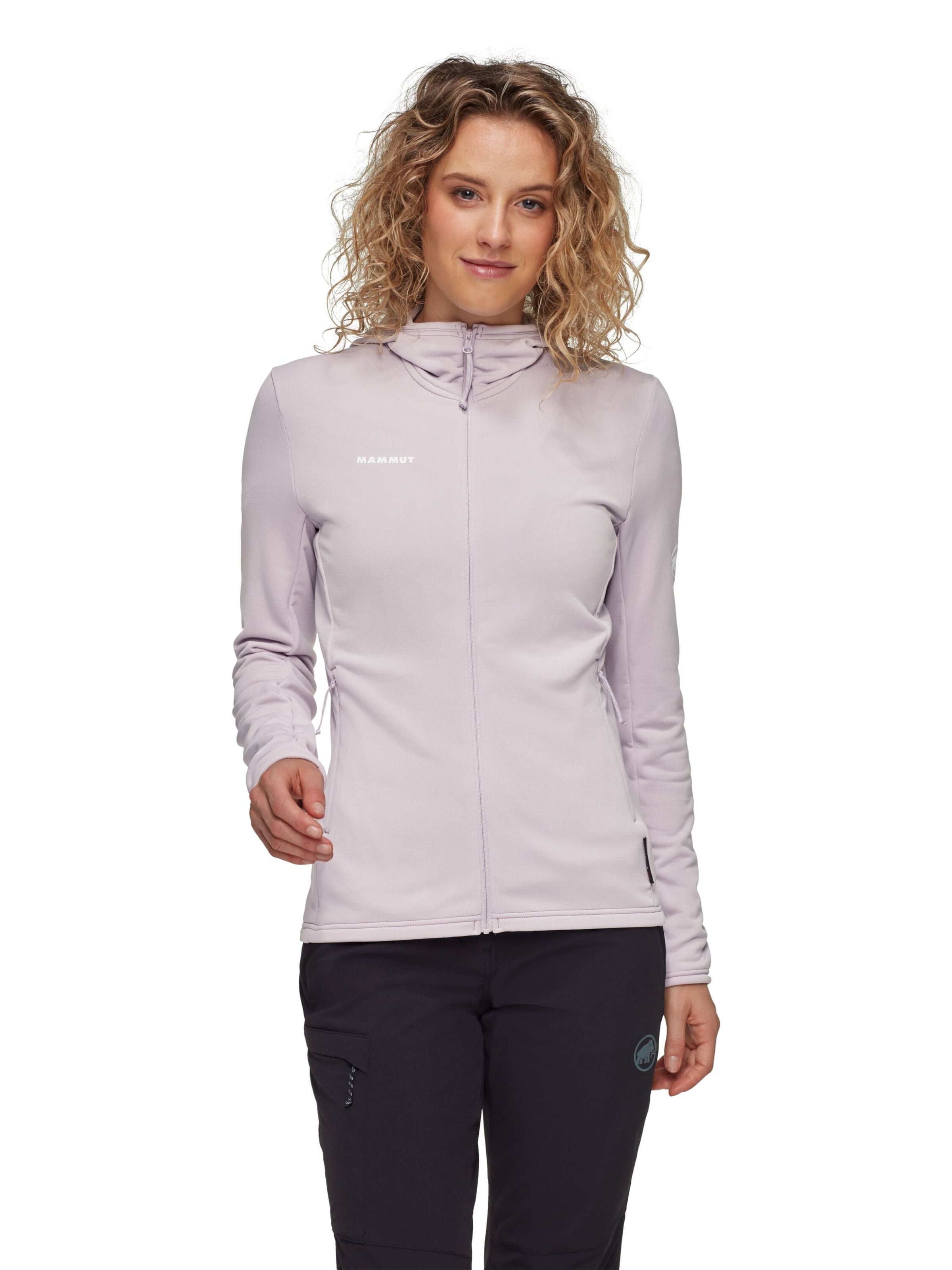 MAMMUT Athletic Fleece Jacket 'Aconcagua Light' in Purple: front