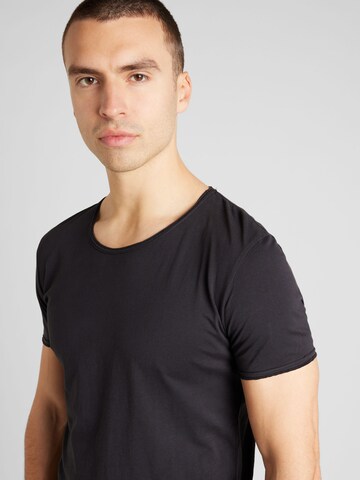 Key Largo Shirt 'FREEZE' in Black