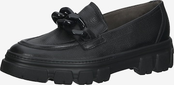 Paul Green Moccasins in Black: front