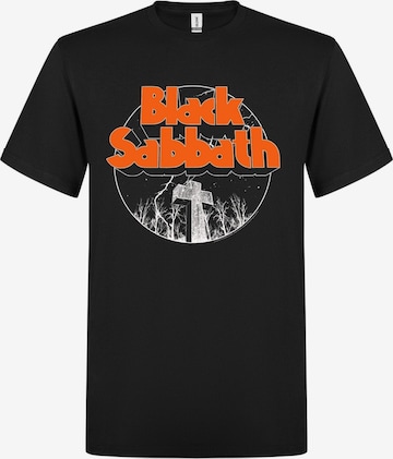 T-Shirt 'Graveyard' BLACK SABBATH en noir : devant