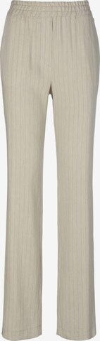 Basler Loosefit Broek in Beige: voorkant