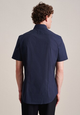SEIDENSTICKER Slim Fit Hemd in Blau