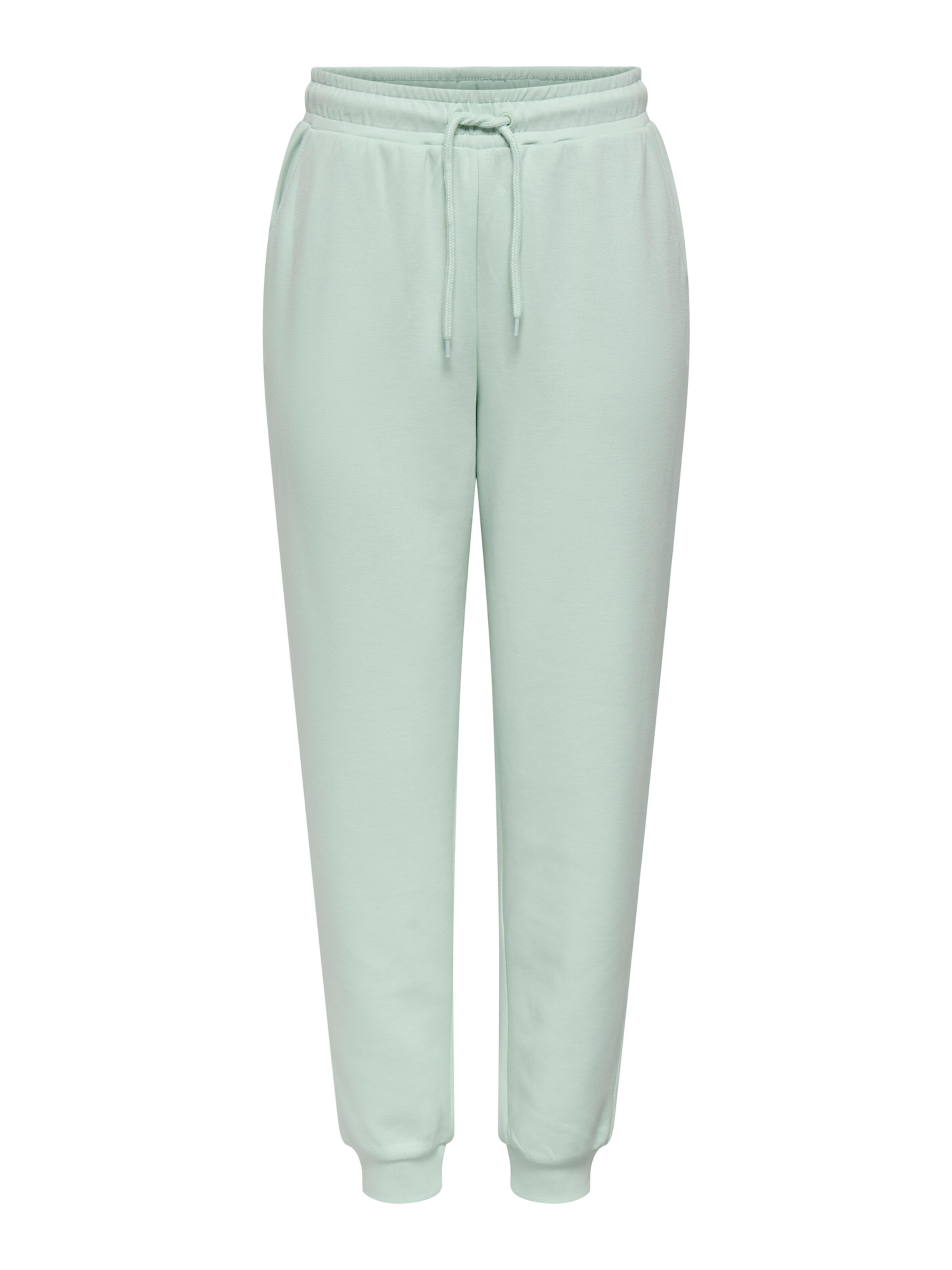 ONLY PLAY Tapered Sportbroek 'ONPLounge' in Groen: voorkant