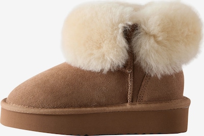 Sniego batai iš Next, spalva – ruda / balta, Prekių apžvalga