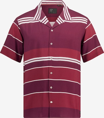 JP1880 Regular fit Overhemd in Rood: voorkant