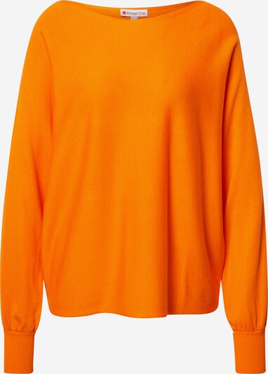 STREET ONE Pullover in orange, Produktansicht