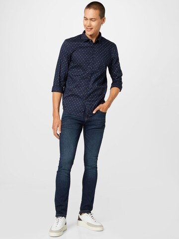 TOM TAILOR Skinny Džíny – modrá