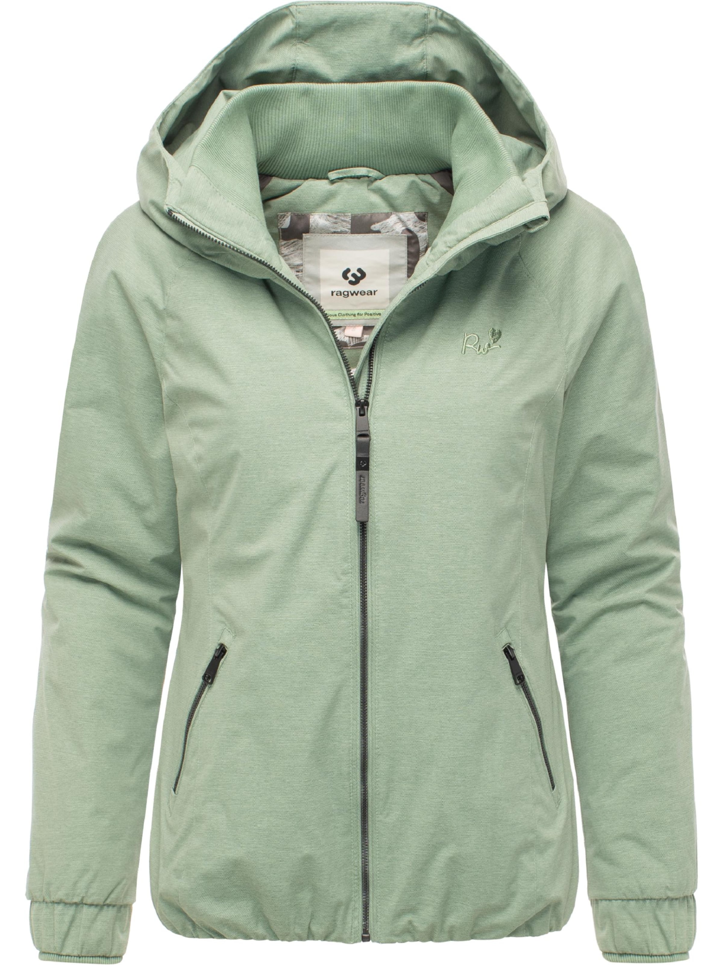 Ragwear Winterjacke 'Dizzie Warm II' in Grün
