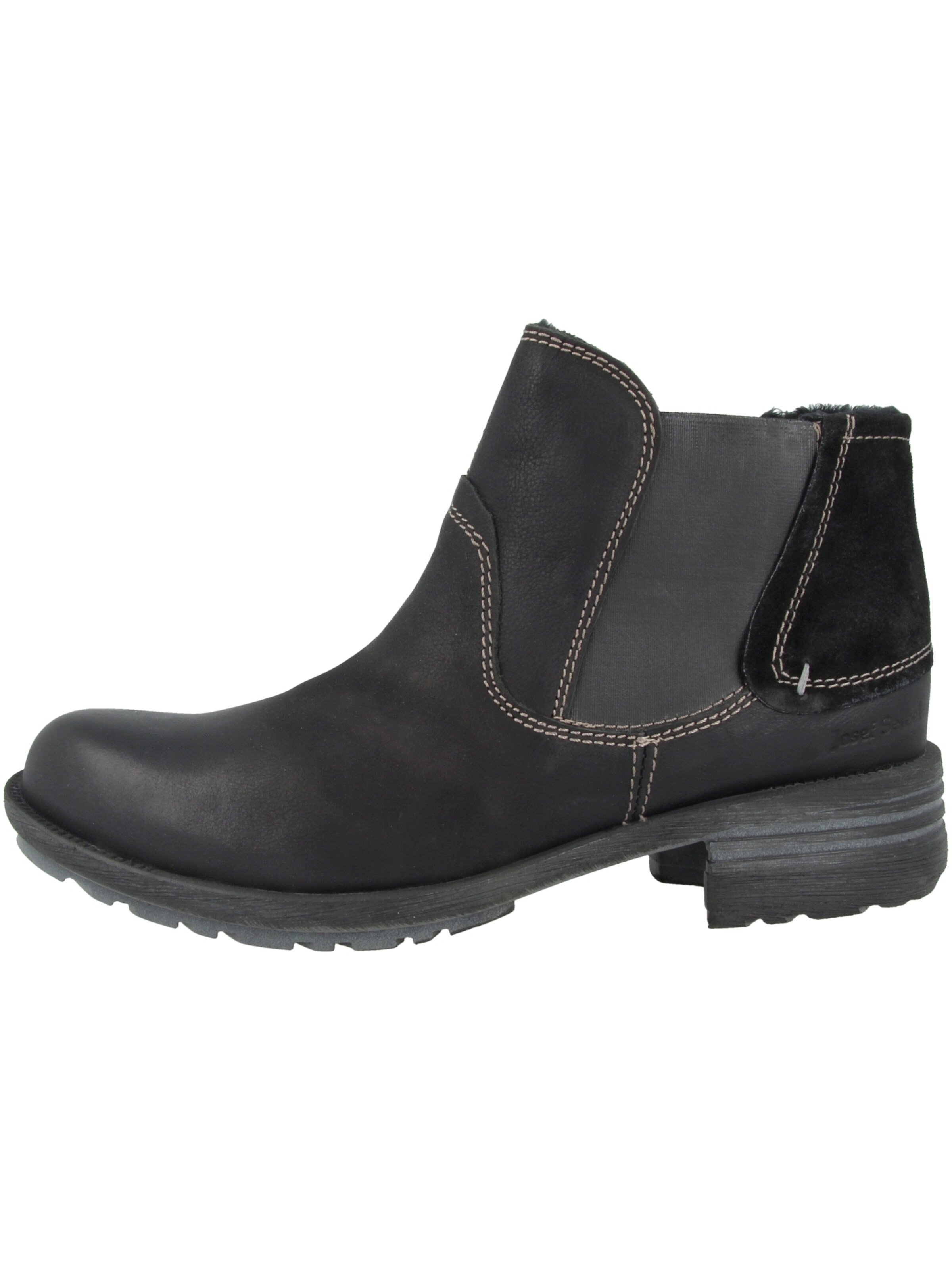 JOSEF SEIBEL Booties 'Sandra' in Black: front