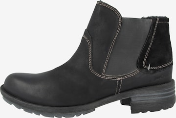 JOSEF SEIBEL Booties 'Sandra' in Black: front