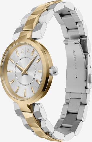 ARMANI EXCHANGE Analoguhr in Gold: Vorderseite