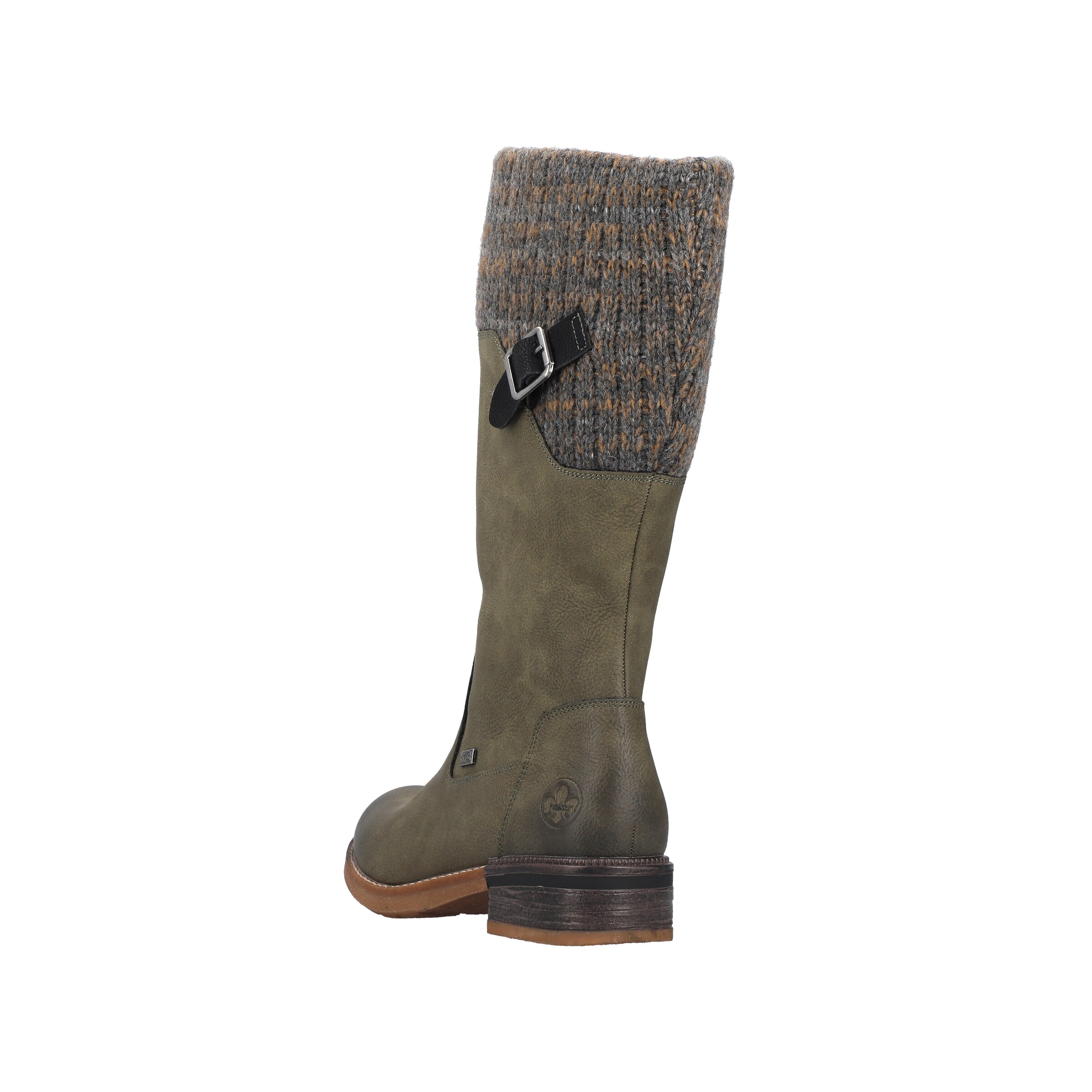 Bottes Rieker en vert