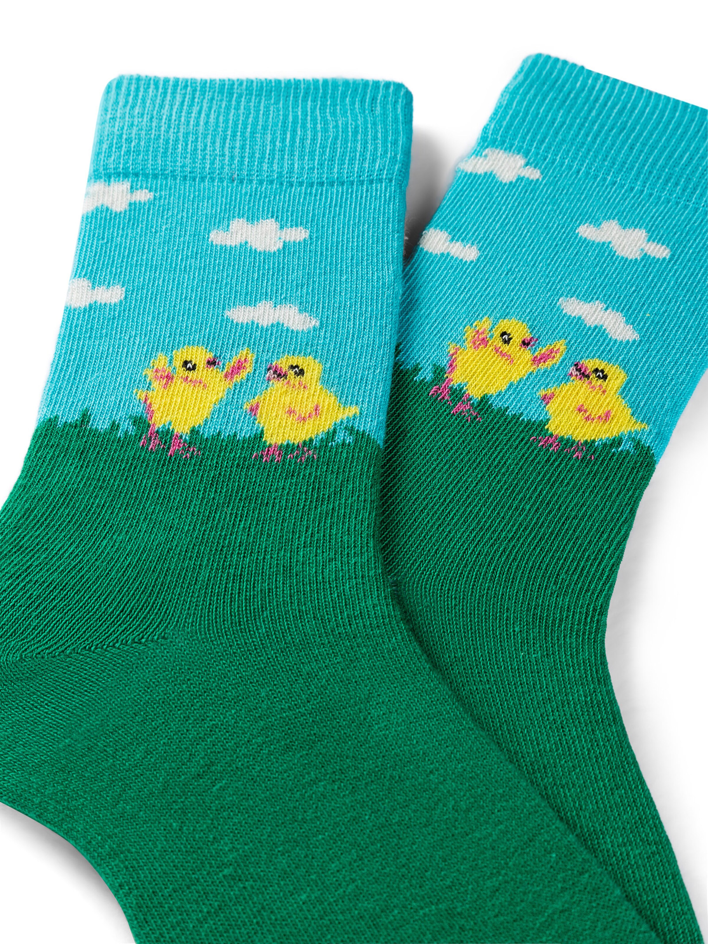 Happy Socks Socks 'Eastern Chicken-Bunny-Bouquet' in Mixed colours