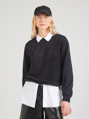 JOOP! Jeans Sweatshirt 'Tirana' i svart: framsida