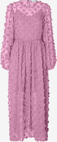 SELECTED FEMME Платье 'Kysha' в Ярко-розовый: спереди