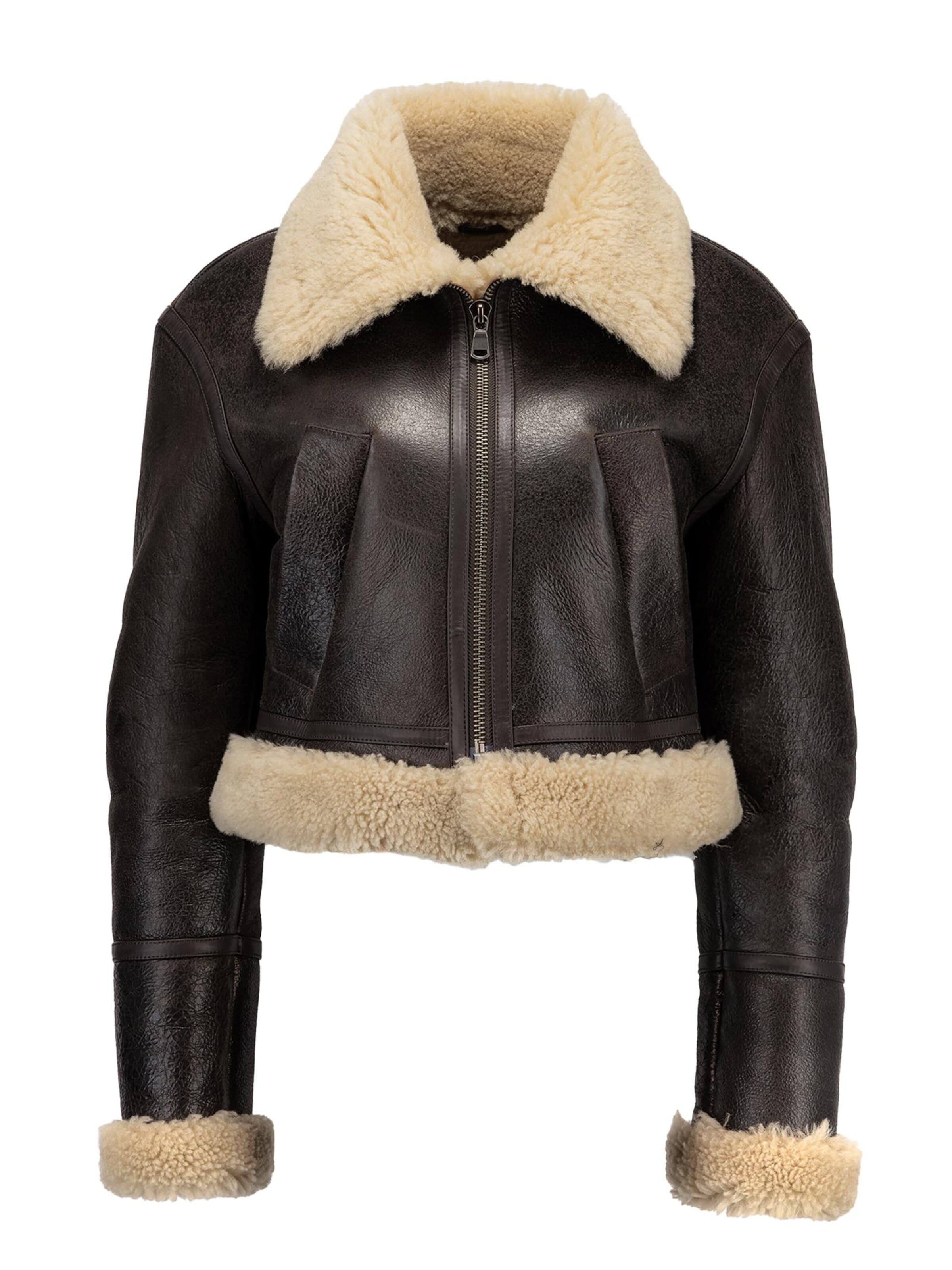 VESPUCCI BY VSP Winterjacke 'Yugen'‌‌‌‌ in XS in braun, Produktansicht