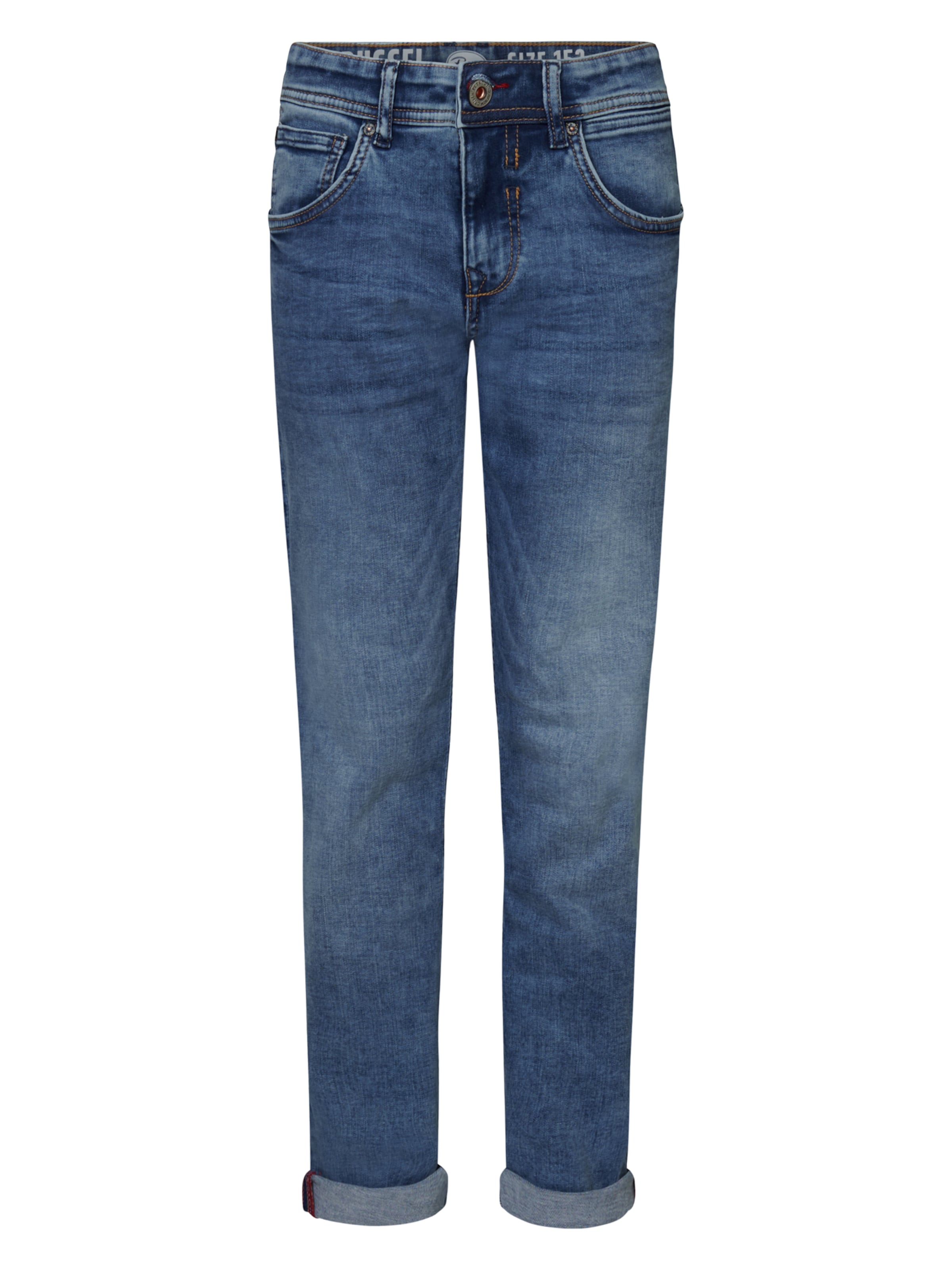 Jeans 'Russel' Petrol Industries pe albastru denim, Vizualizare produs