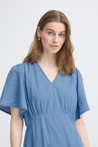 ICHI - Vestido 'IHBARCY ZABBY' em azul