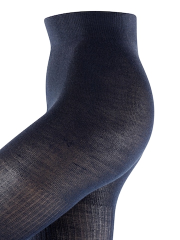 BURLINGTON Tights 'Rib Couture' in Blue