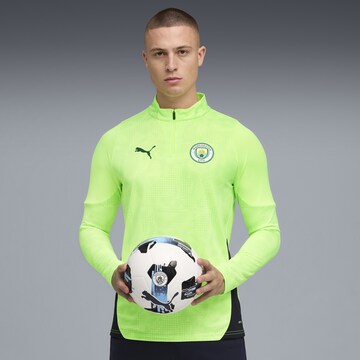 PUMA Performance Shirt 'Manchester City' in Yellow: front
