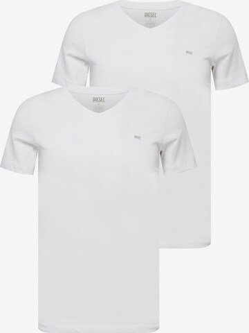 Maglietta intima 'Michael' di DIESEL in bianco: frontale
