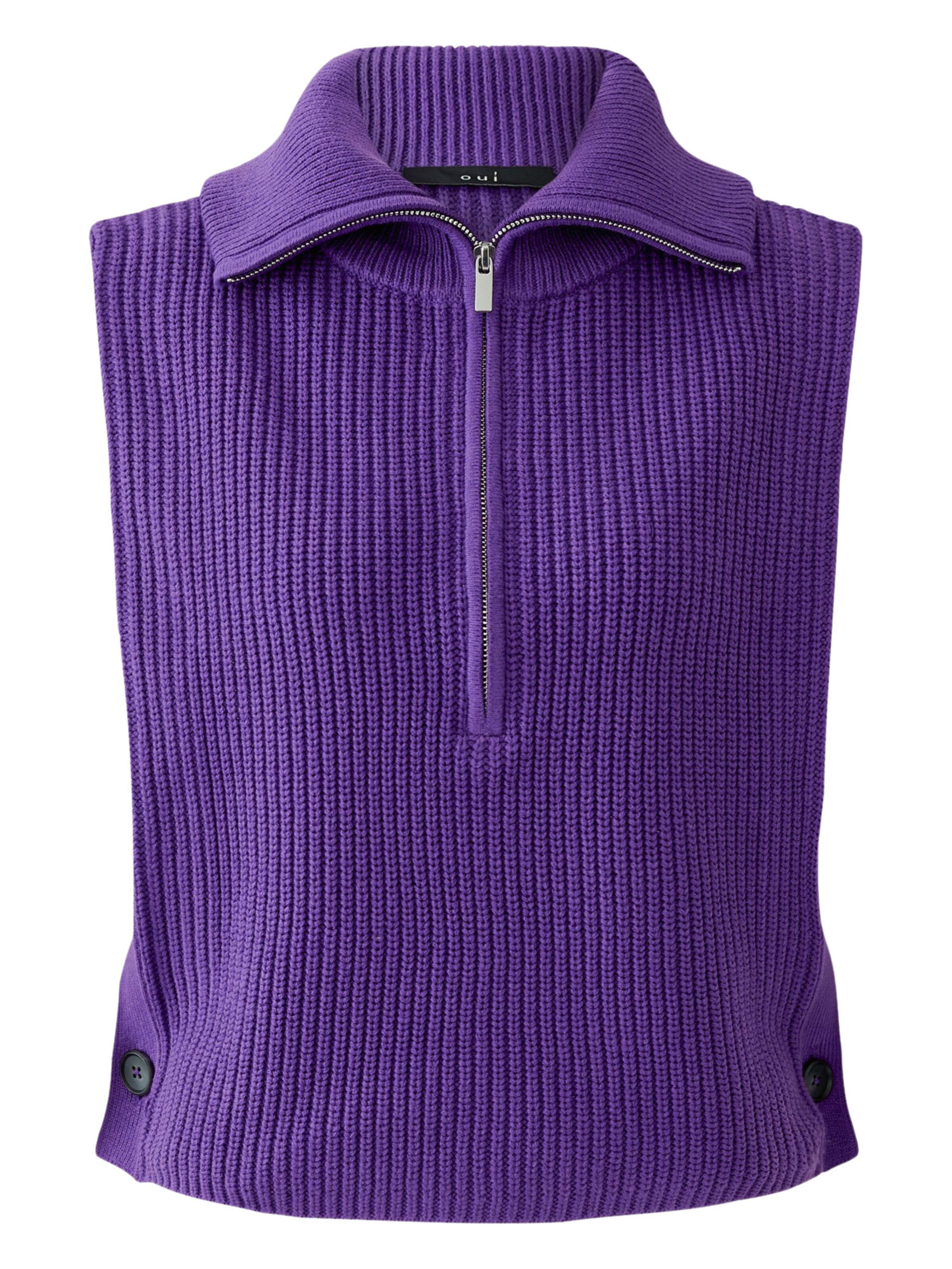 OUI Pullover in Lila: Vorderseite