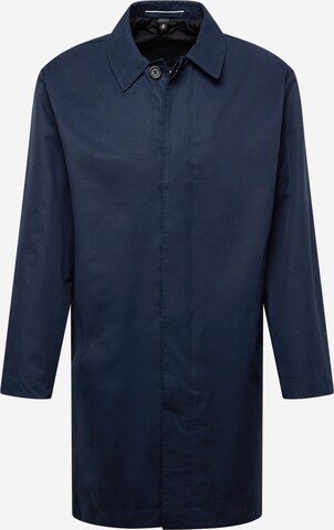 SELECTED HOMME Between-Seasons Coat 'DEVON' in Blue: front