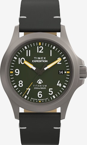TIMEX Uhr 'Expedition North' in Schwarz: Vorderseite