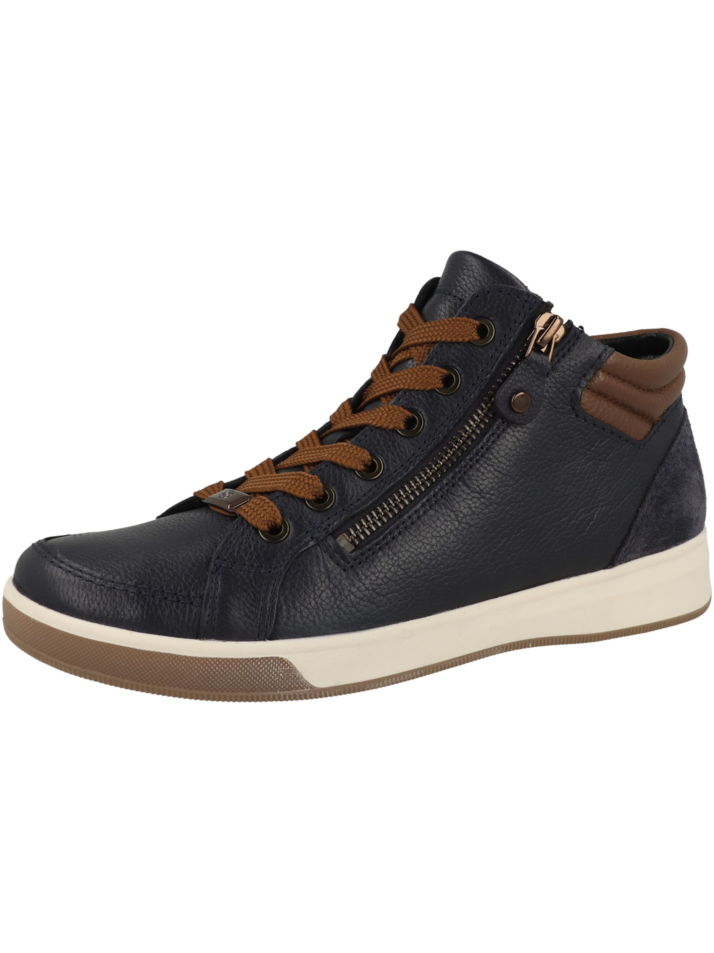 ARA - Sapatilhas altas em azul: frente