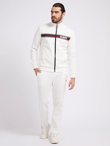 GUESS Slim fit Trousers in White