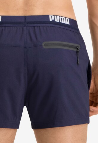 PUMA Regular Badeshorts in Blau