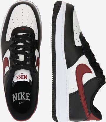 Nike Sportswear Sneakers laag 'AIR FORCE 1 '07' in Zwart