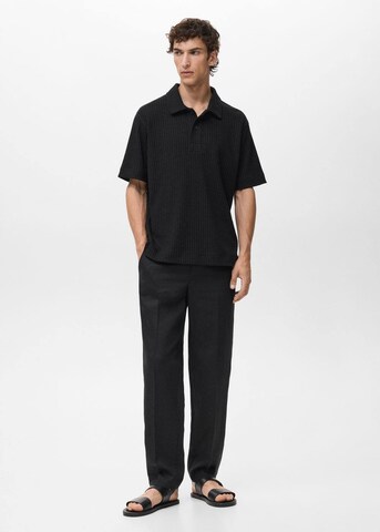 MANGO MAN Shirt 'Alayap' in Black
